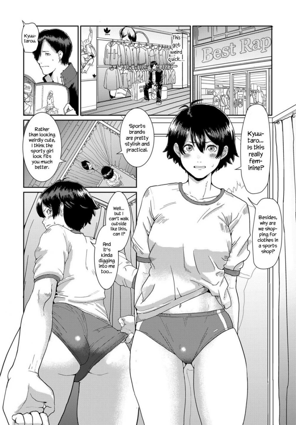 Hentai Manga Comic-The Tomboy's Girly Power Up   Plan-Read-8